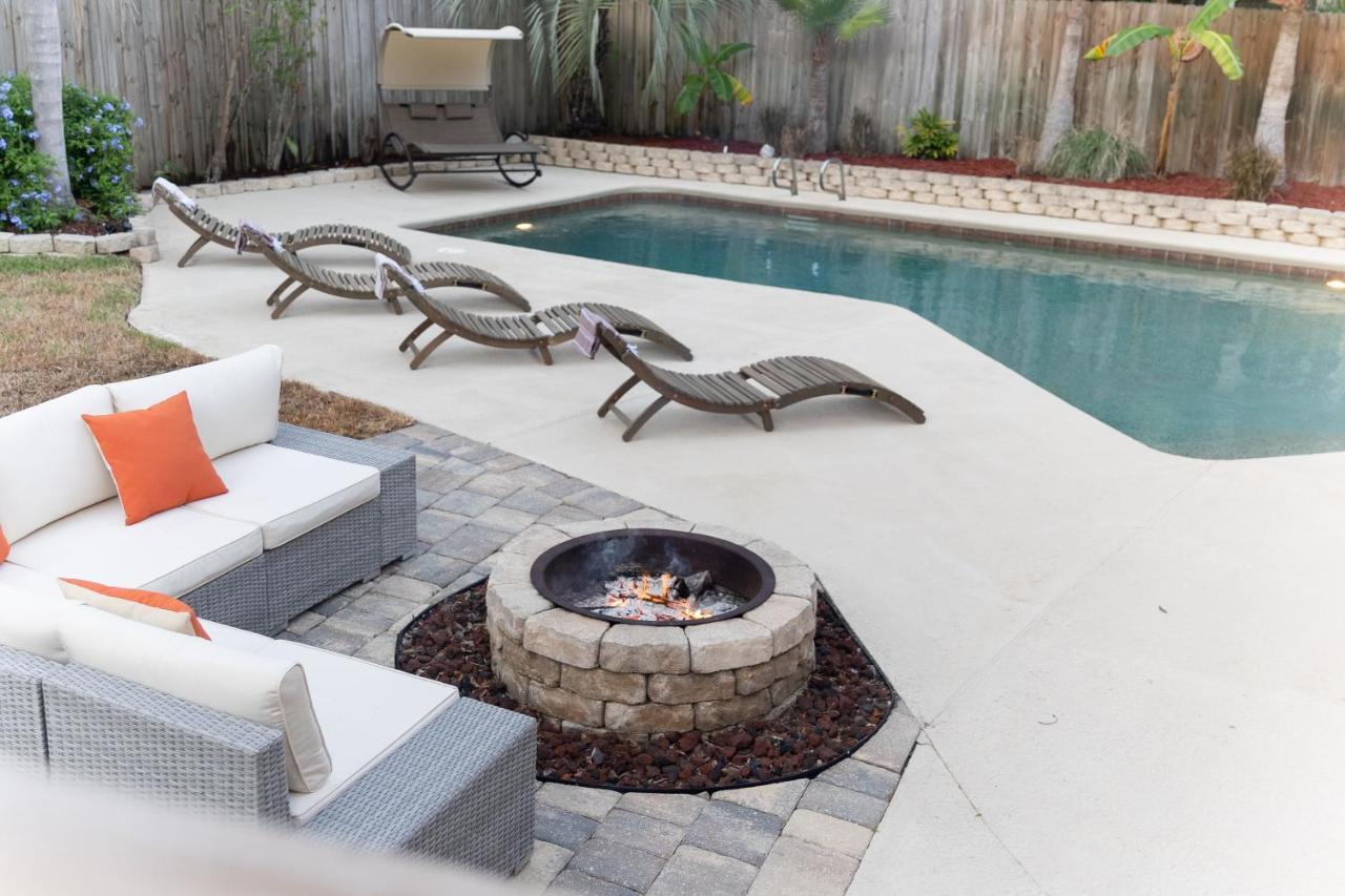 Pool & Hot Tub Home W Game Room! 1 Mile To Beach! Jacksonville Beach Exterior photo